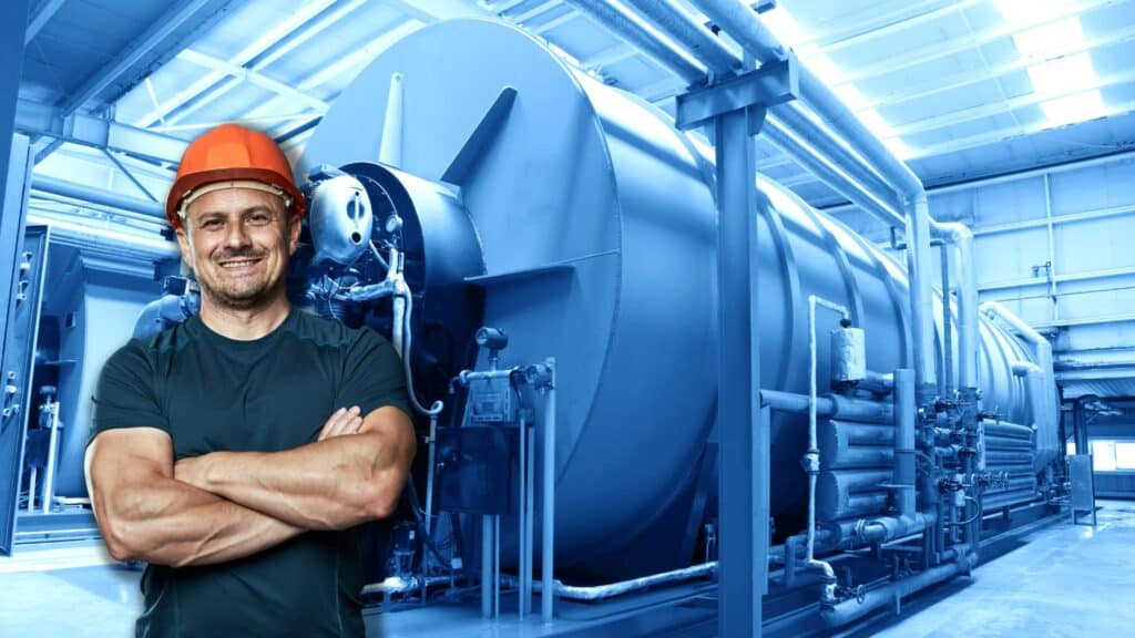 Kazánkezelő állás