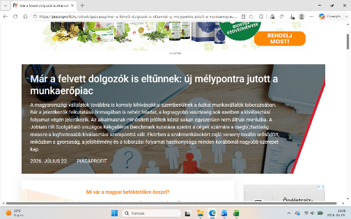 Már a felvett dolgozók is eltűnnek: új mélypontra jutott a munkaerőpiac