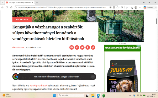 Kongatják a vészharangot a szakértők: súlyos következményei lennének a vendégmunkások hirtelen kitiltásának